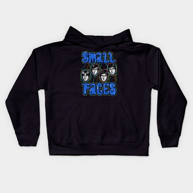 Small faces Kids Hoodie by HelenaCooper